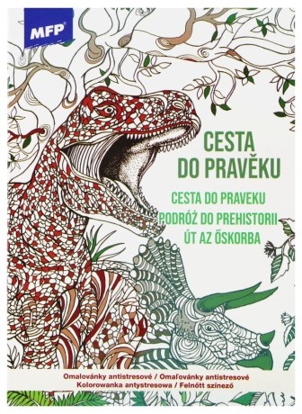 Przejdź do produktu Kolorowanka antystresowa Podróż do prehistorii