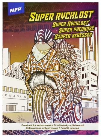 Przejdź do produktu Kolorowanka antystresowa Super prędkość