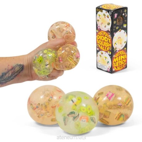 Przejdź do produktu Zestaw trzech piłeczek antystresowych Fast Food