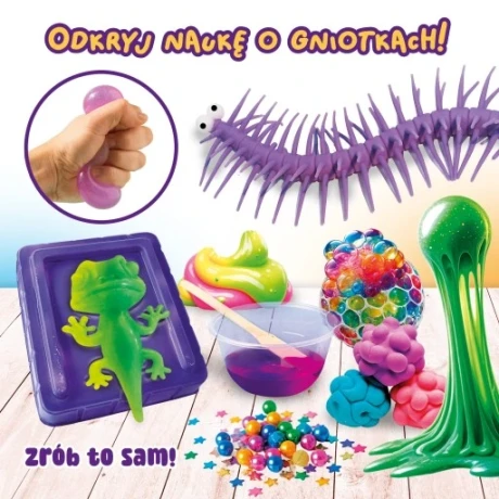 Przejdź do produktu Zestaw Kreatywny Gniotek - Laboratorium Zabawy i Nauki