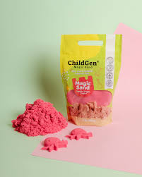 Przejdź do produktu Różowy piasek kinetyczny naturalny 907g - ChildGen