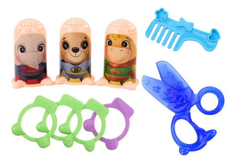 Przejdź do produktu Zestaw Kreatywny Ciastolina Ludziki Salon Fryzjerski Akcesoria