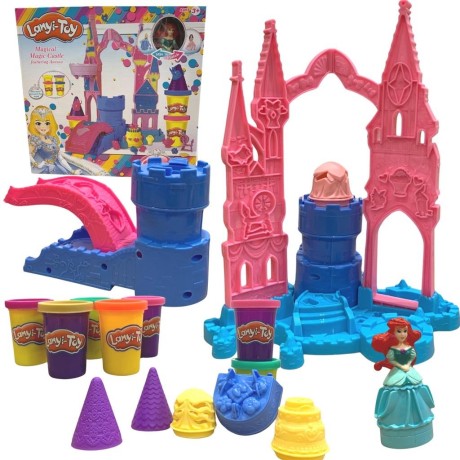 Przejdź do produktu Ciastolina zestaw zamek Księżniczka