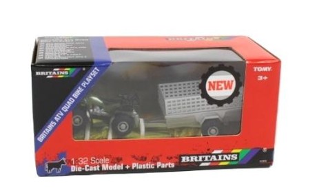Przejdź do produktu Britains Quad z przyczepą TOMY