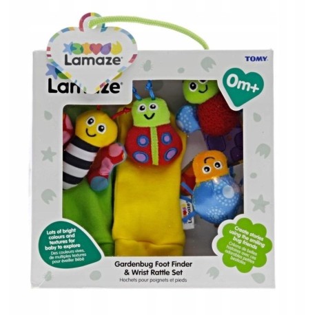 Przejdź do produktu Lamaze Zestaw grzechotek na rączki TOMY