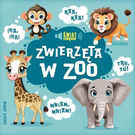 Przejdź do produktu Książeczka katronowa zwierzęta w zoo