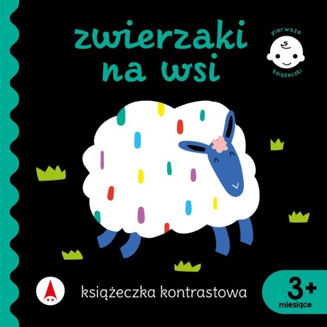 Przejdź do produktu Książeczka kontrastowa. Zwierzaki na wsi