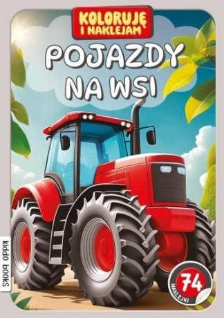 Przejdź do produktu Koloruję i naklejam, Pojazdy na wsi