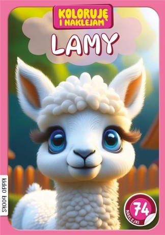 Przejdź do produktu Koloruję i naklejam, Lamy