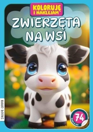 Przejdź do produktu Koloruję i naklejam, Zwierzęta na wsi