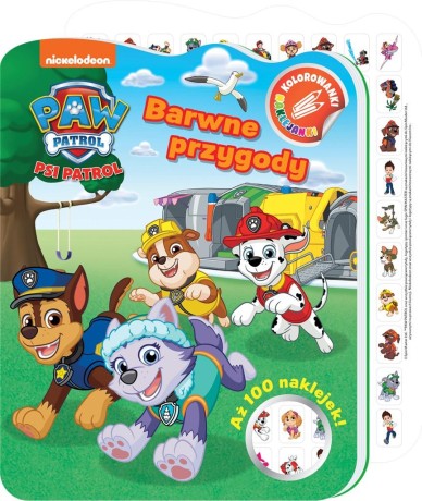 Przejdź do produktu Psi Patrol. Kolorowanki naklejanki cz.3