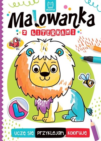 Przejdź do produktu Uczę się, przyklejam, koloruję. Malowanka z...