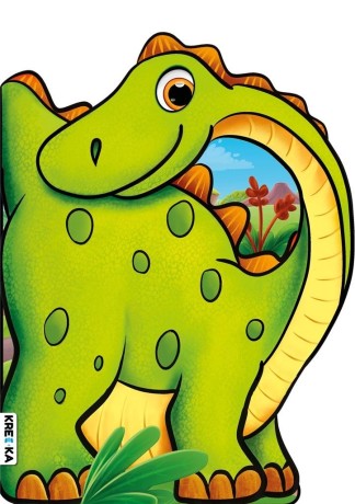 Przejdź do produktu Kolorowanki z naklejkami - Diplodok