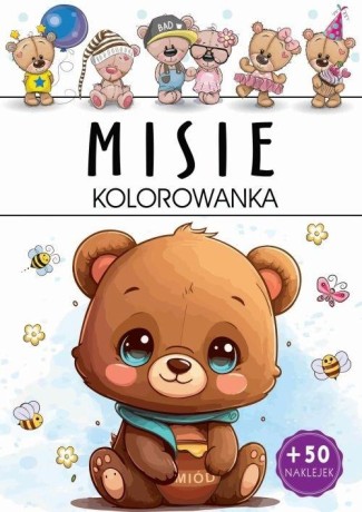 Przejdź do produktu Misie. Kolorowanka