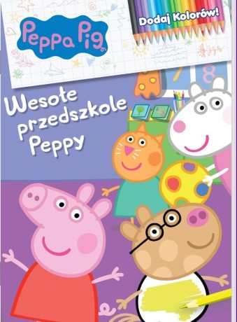 Przejdź do produktu Peppa Pig. Dodaj kolorów 9. Wesołe przedszkole