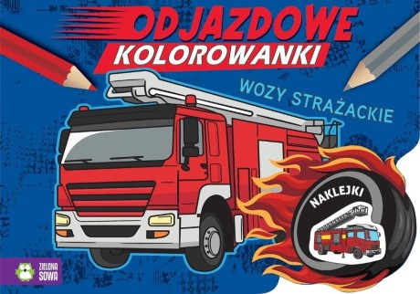 Przejdź do produktu Odjazdowe kolorowanki. Wozy strażackie