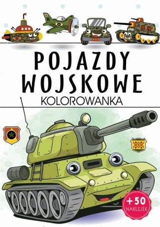 Przejdź do produktu Pojazdy wojskowe - kolorowanka