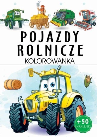 Przejdź do produktu Pojazdy rolnicze - kolorowanka