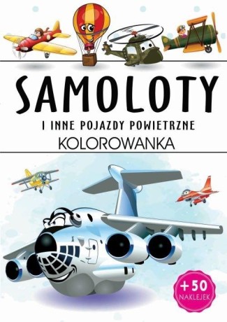 Przejdź do produktu Samoloty - kolorowanka