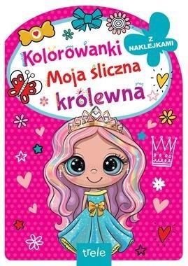 Przejdź do produktu Moja śliczna królewna. Kolorowanka z wykrojnikiem