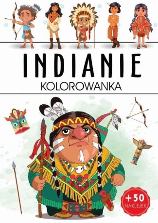 Przejdź do produktu Indianie kolorowanka