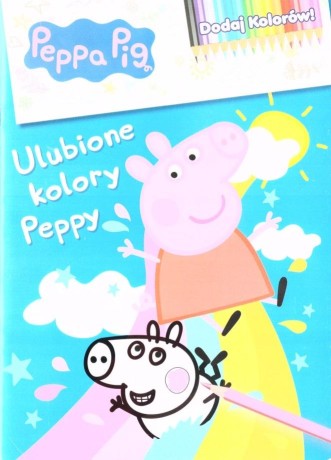 Przejdź do produktu Dodaj kolorów Świnka Peppa. Ulubione kolory Peppy