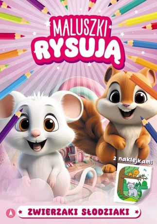 Przejdź do produktu Maluszki rysują. Zwierzaki słodziaki