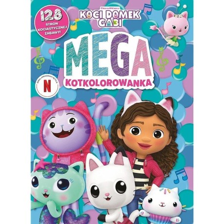 Przejdź do produktu Koci Domek Gabi. Mega KOTkolorowanka