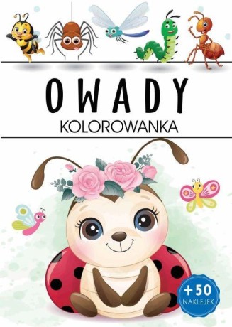 Przejdź do produktu Owady. Kolorowanka