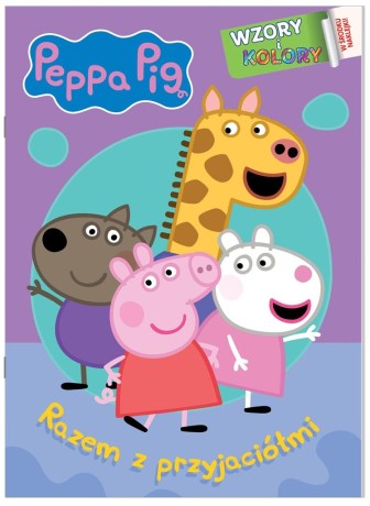 Przejdź do produktu Peppa Pig. Wzory i kolory. Razem z przyjaciółmi