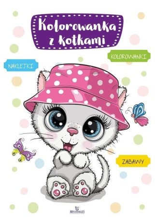 Przejdź do produktu Kolorowanka z kotkami