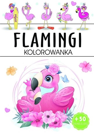 Przejdź do produktu Flamingi kolorowanka