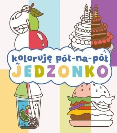 Przejdź do produktu Koloruję pół na pół. Jedzonko
