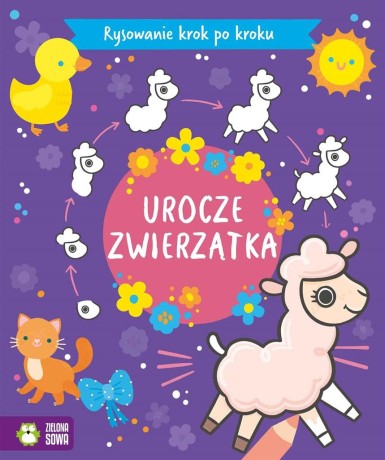 Przejdź do produktu Rysowanie krok po kroku. Urocze zwierzątka