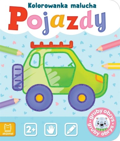 Przejdź do produktu Pojazdy. Kolorowanka malucha