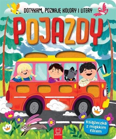 Przejdź do produktu Pojazdy. Dotykam, poznaję kolory i litery
