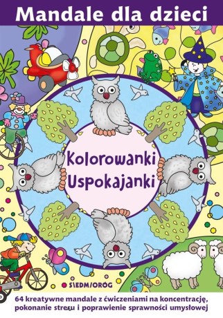 Przejdź do produktu Mandale dla dzieci. Kolorowanki uspokajanki
