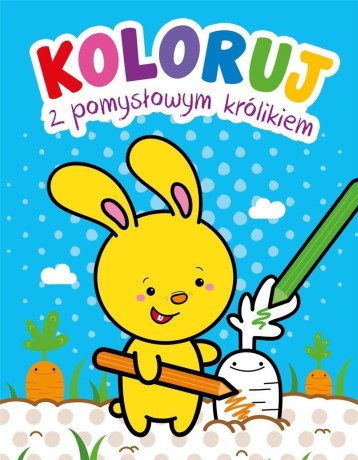 Przejdź do produktu Koloruj z pomysłowym królikiem