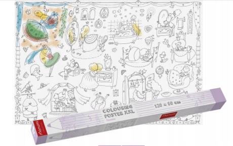 Przejdź do produktu Kolorowanka Podłogowa XXL. Królewny