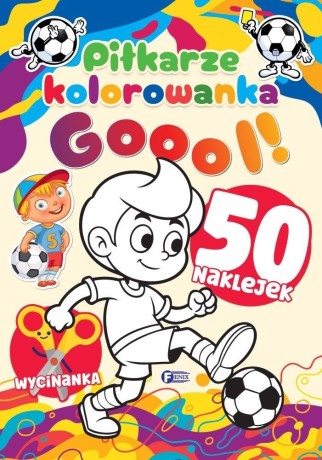 Przejdź do produktu Piłkarze. Kolorowanka
