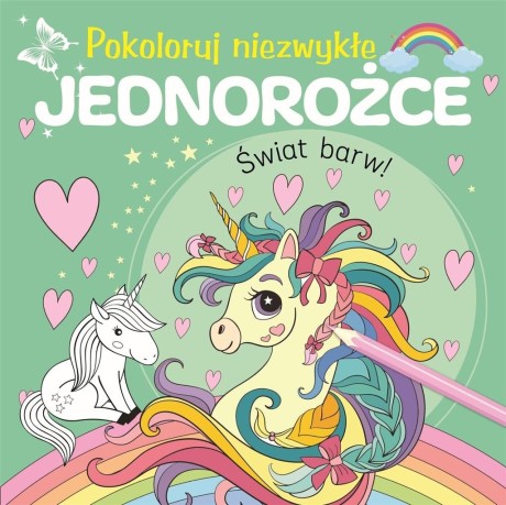 Przejdź do produktu Pokoloruj niezwykłe jednorożce