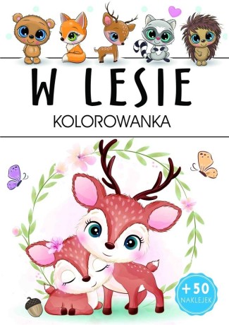 Przejdź do produktu W lesie - kolorowanka