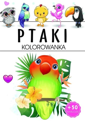 Przejdź do produktu Ptaki - kolorowanka