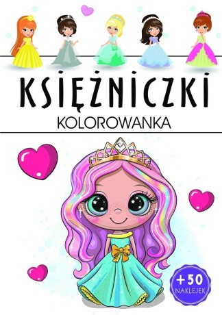 Przejdź do produktu Księżniczki - kolorowanka