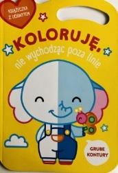 Przejdź do produktu Koloruję bez wychodzenia poza linie Słonik