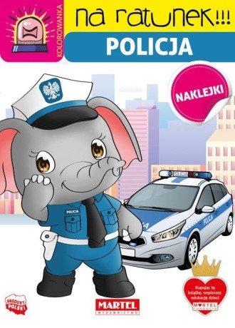 Przejdź do produktu Na ratunek. Policja z naklejkami