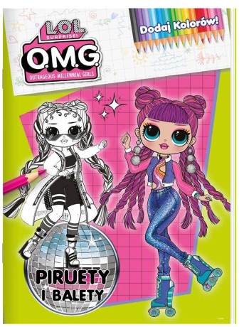 Przejdź do produktu L.O.L. Surprise! Dodaj kolorów. Piruety i balety