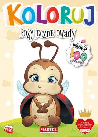 Przejdź do produktu Koloruj - Pożyteczne owady