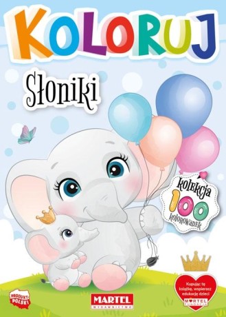 Przejdź do produktu Koloruj - Słoniki
