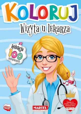 Przejdź do produktu Koloruj - Wizyta u lekarza